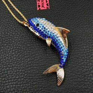 Nwt: Sea Life: Sandy the Shark Necklace